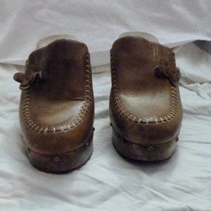 Brown Clogs Size 9
